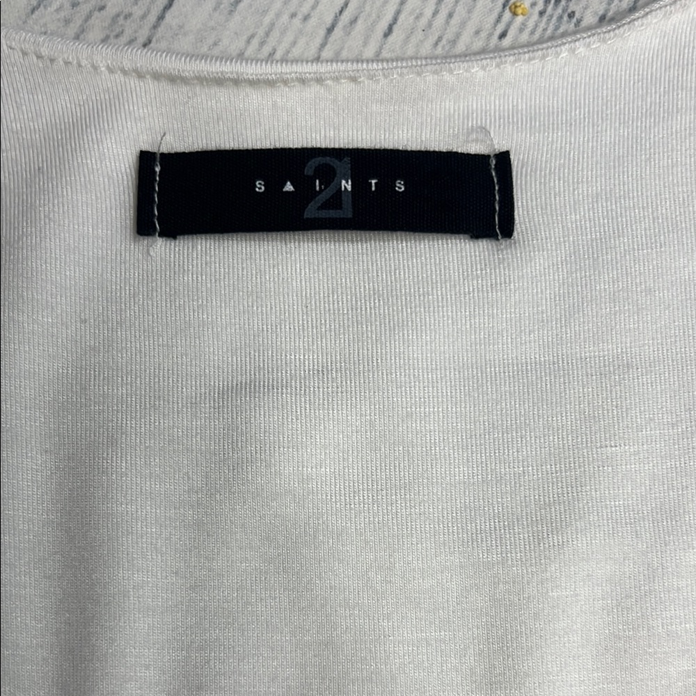 Women's White Sleeveless bodysuit small - Picture 2 of 6